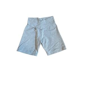 Booty by Brabants Gray Biker Shorts -
High Waist Athletic One Size Fits XS-L